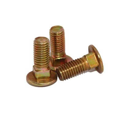 304 de acero inoxidable cabeza de carrocería semicircular perno M6-M16 DIN603 grado 8.8 Galvanizado