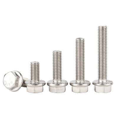 Certificado ISO9001 Grado 8.8 Cerrojo de brida hexagonal galvanizado con lavadora dentada DIN 6921