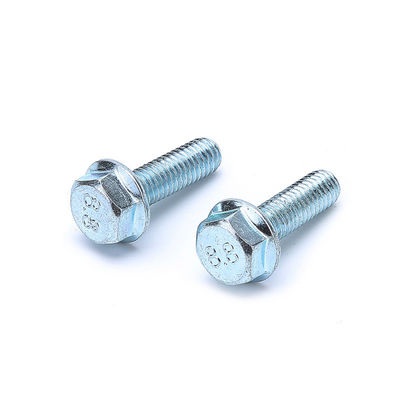 Certificado ISO9001 Grado 8.8 Cerrojo de brida hexagonal galvanizado con lavadora dentada DIN 6921