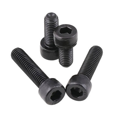 Bolsillo hexagonal de acero al carbono Din912 12.9 grado con cabeza de copa de negrado por oxidación