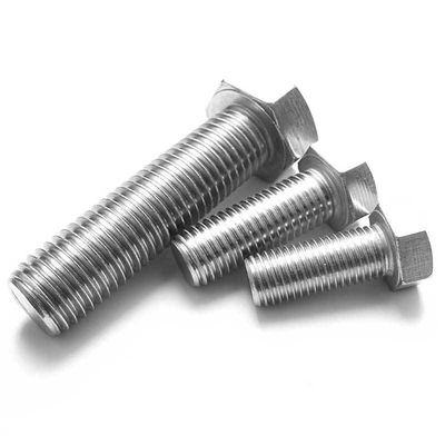 Cabeza hexagonal de acero inoxidable Cerrojo roscado completo DIN933 Grado 4.8/8.8/10.9/12.9 Finalización HDG