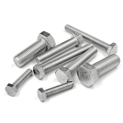 Cabeza hexagonal de acero inoxidable Cerrojo roscado completo DIN933 Grado 4.8/8.8/10.9/12.9 Finalización HDG