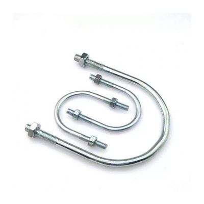 Mecánica 304 de acero inoxidable U-Bolt DIN3570 de caballo