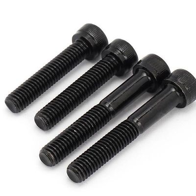 Grado 4.8/8.8/10.9/12.9 Cerrojo de cabeza cilíndrica de tornillo hexagonal negro DIN912 para M6-M36