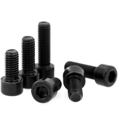 Grado 4.8/8.8/10.9/12.9 Cerrojo de cabeza cilíndrica de tornillo hexagonal negro DIN912 para M6-M36