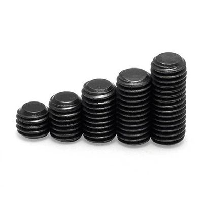 Finish de óxido negro de alta resistencia de conector hexagonal con extremo cóncavo sin cabeza