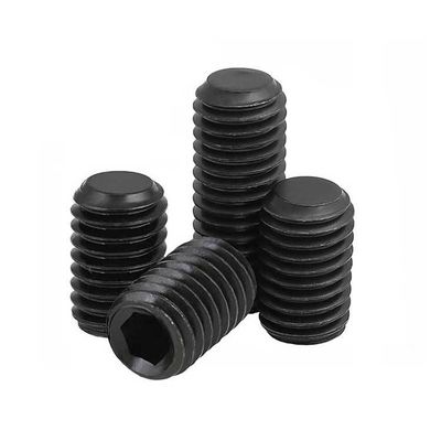Finish de óxido negro de alta resistencia de conector hexagonal con extremo cóncavo sin cabeza