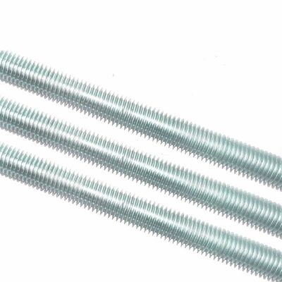 Industria Barras de dientes galvanizadas para tornillos roscados DIN975 4.8 Nivel Blanco