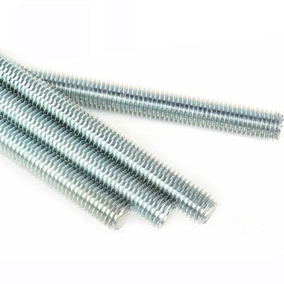 Industria Barras de dientes galvanizadas para tornillos roscados DIN975 4.8 Nivel Blanco