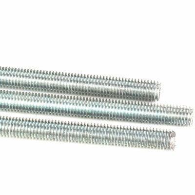 Industria Barras de dientes galvanizadas para tornillos roscados DIN975 4.8 Nivel Blanco
