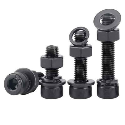 Grado de alta tracción 8.8 10.9 12.9 Encaje hexagonal Allen Cap cabeza de tornillo para construcción