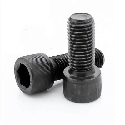 Cerrojo de acero inoxidable certificado ISO9001 Óxido negro DIN 912 12.9 Cerrojo de llave Allen hexagonal